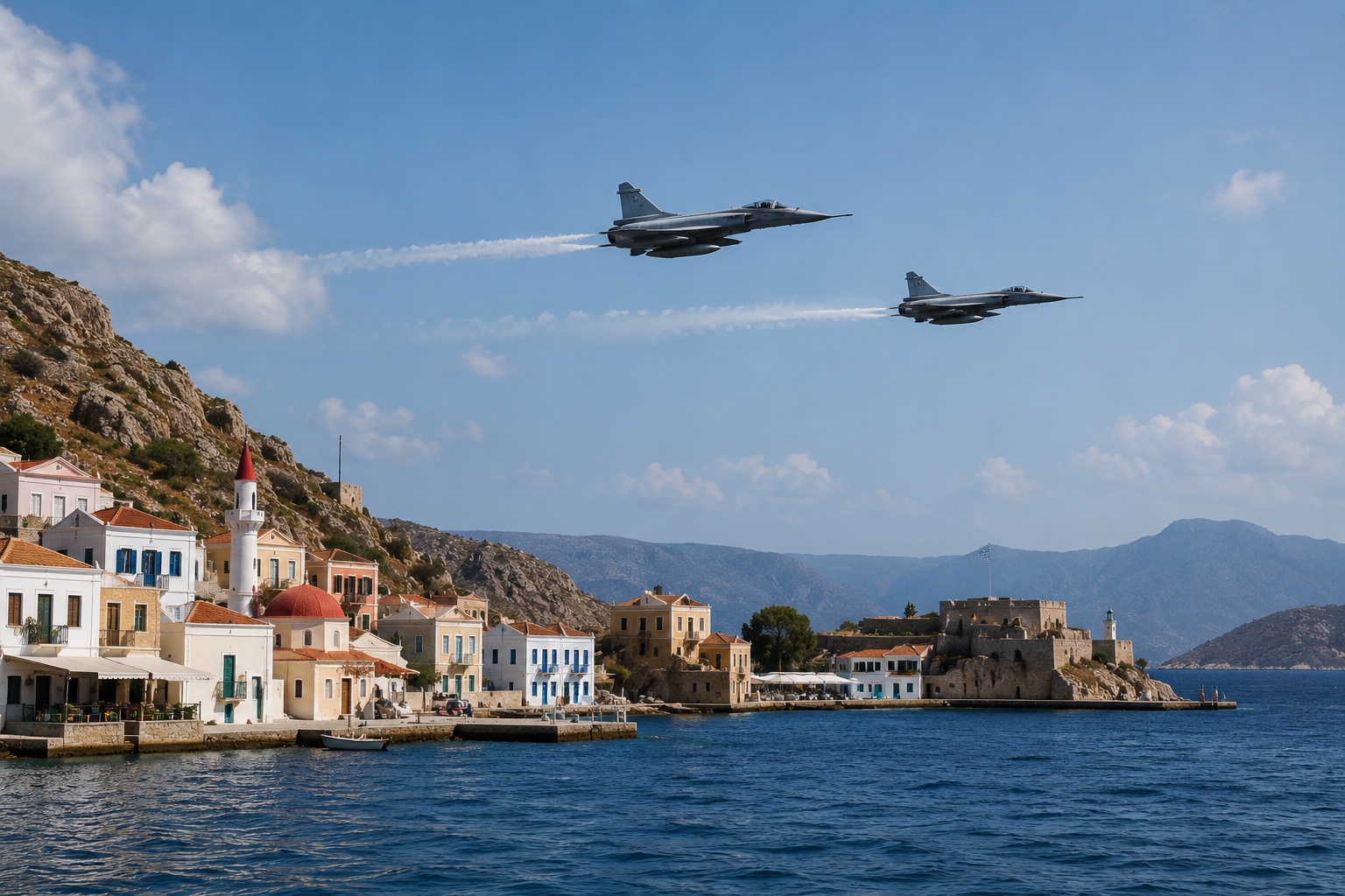Meis Adası’nda Bu Kez Yunan Jetleri Uçtu: “Sıcak Çatışmaya Hazırlık” İddiası
