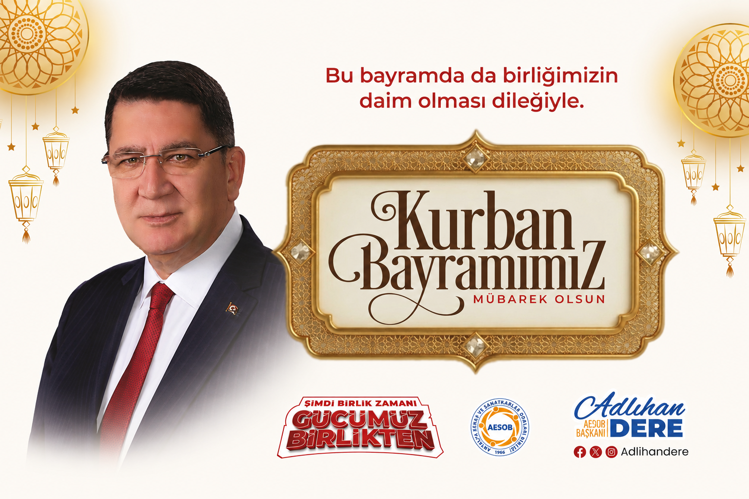 ANTALYA ESNAF VE SANATKARLAR ODASI KURBAN BAYRAMI İLANI