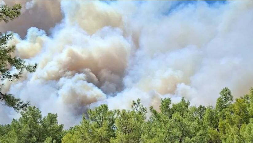 Seydikemer’deki Yangın Kaş’a Ulaştı: Saklıkent Kanyonu Kapatıldı