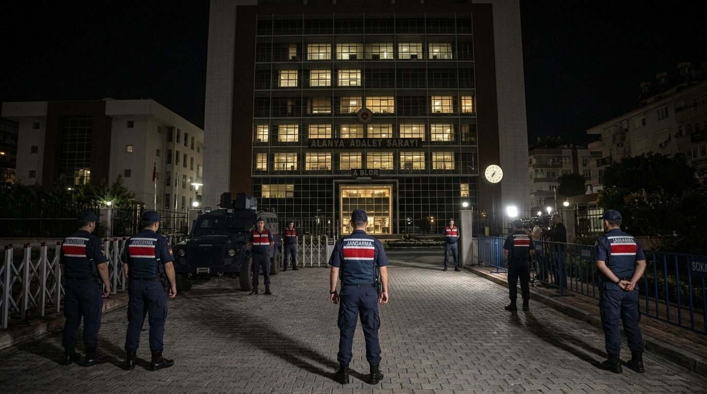 Sıcak Gelişme: Alanya Adliyesinde 12 Saati Aşan Gizemli Duruşmada Neler Oluyor?