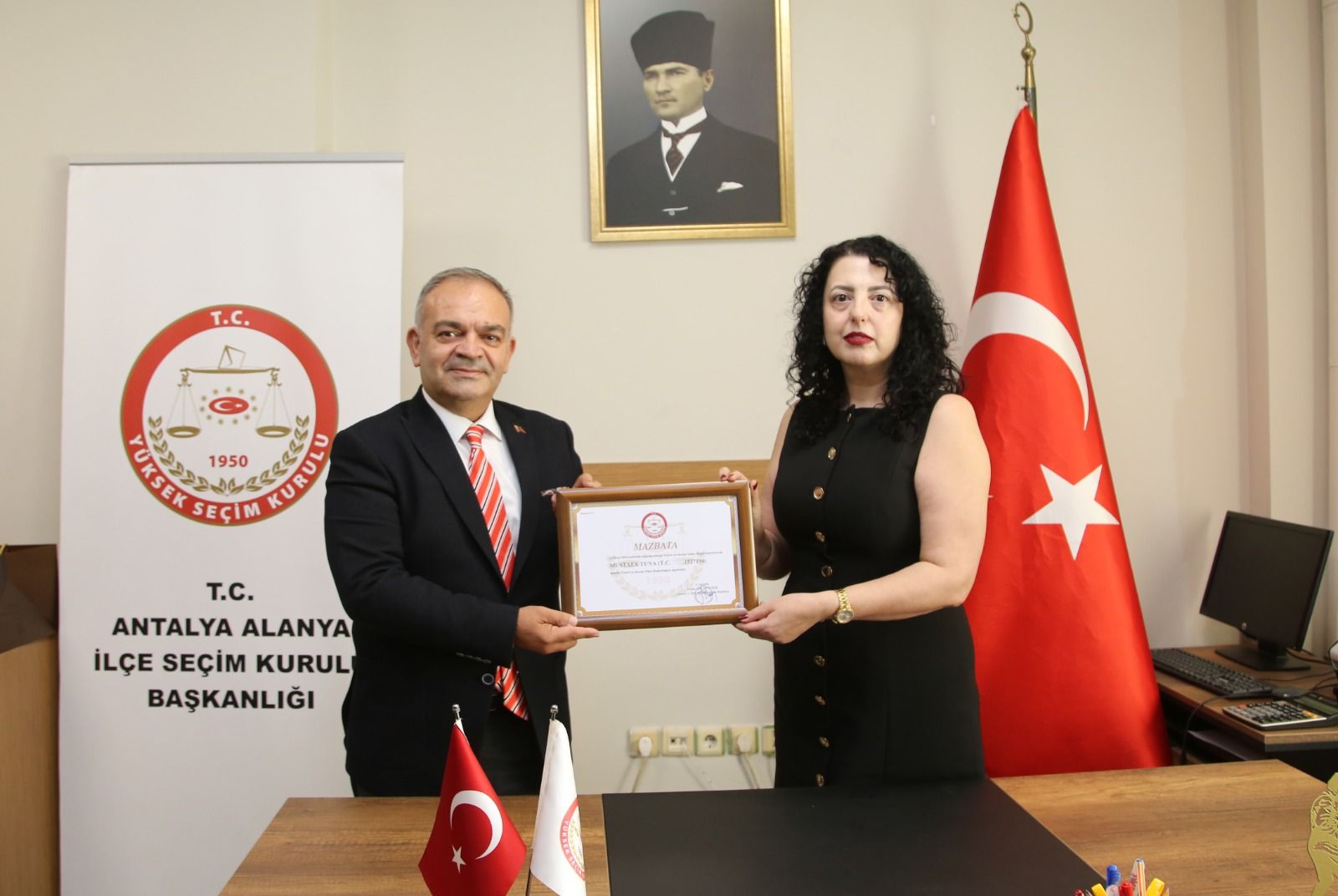 ALTSO’nun Yeni Başkanı Mustafa Tuna Mazbatasını Aldı