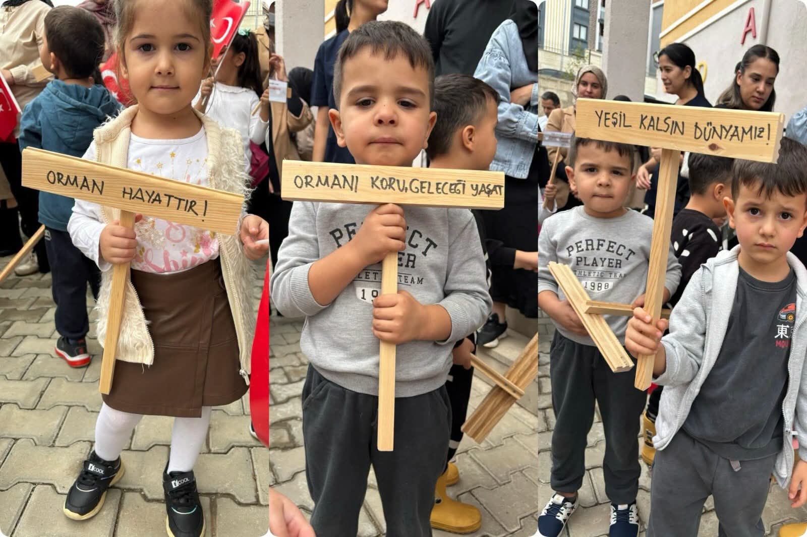 Alanya'da Minik Eller Geleceğe Nefes Oldu: Fidanlar Can Suyuna Kavuştu!