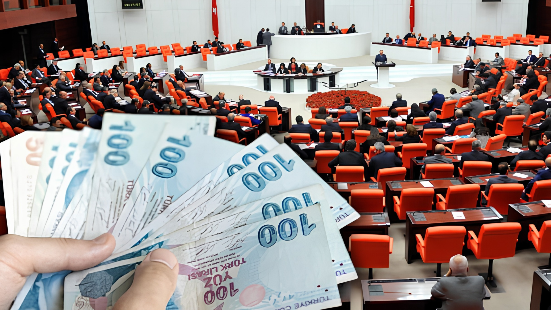 En Düşük Emekli Maaşı Düzenlemesi İçin Verilen Önergeyi AKP-MHP Reddetti